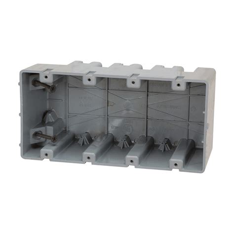 4 gang old work electrical box|3 gang adjustable electrical box.